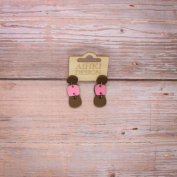 Nappikorvakoru pyörö 3-osainen Nappikorvakoru pyörö 3-osainen