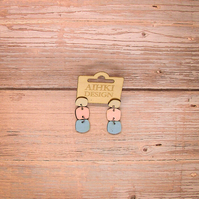 Nappikorvakoru pyörö 3-osainen Nappikorvakoru pyörö 3-osainen