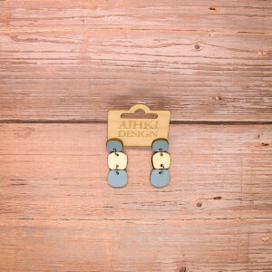 Nappikorvakoru pyörö 3-osainen