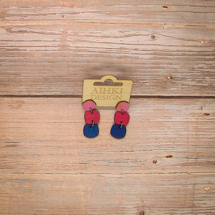 Nappikorvakoru pyörö 3-osainen Nappikorvakoru pyörö 3-osainen