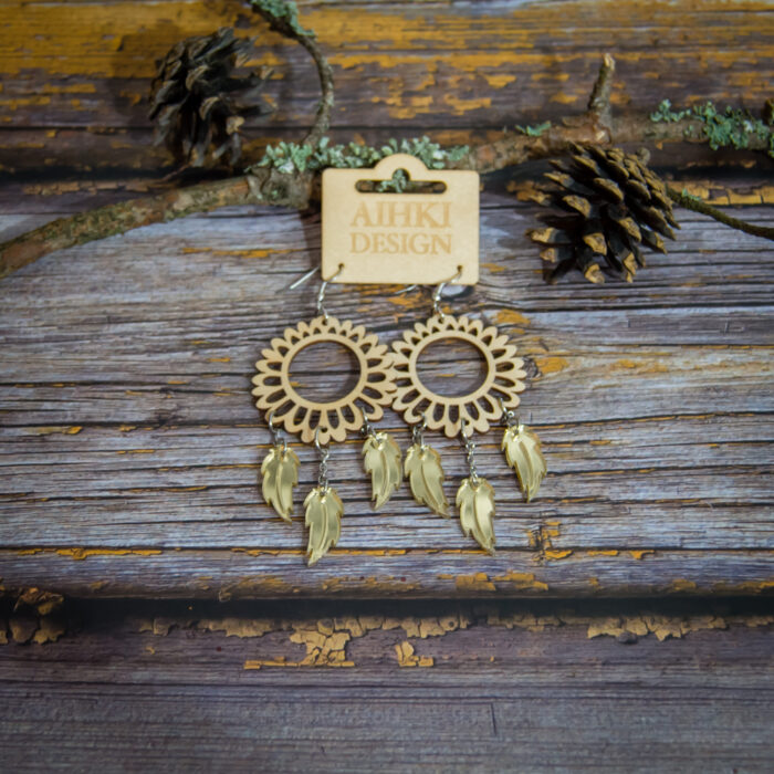 Aurinkosieppari- korvakorut Aurinkosieppari- korvakorut