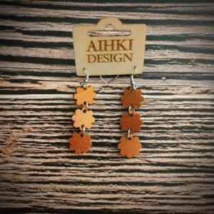 Piparikukka pieni korvakorut