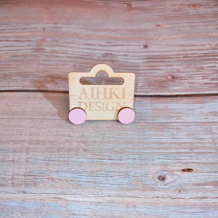 Mini nappikorvakoru pyöreä Mini nappikorvakoru pyöreä