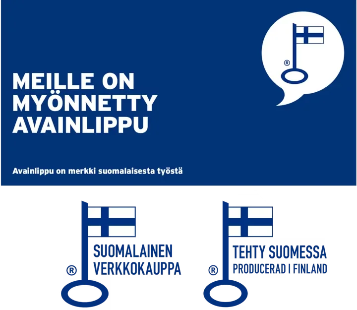 Avainlippu on merkki suomalaisesta tyosta